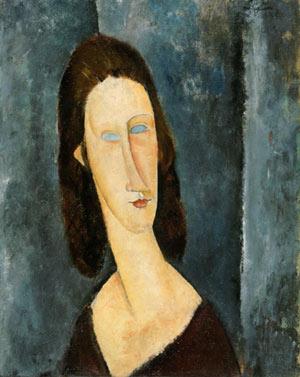 Amedeo Modigliani Blue Eyes oil painting image
